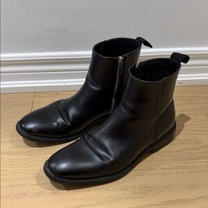H&M zip up boots